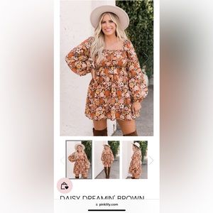 Krista Horton dress pink lily